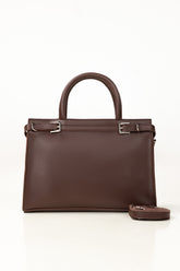 Dark Brown Tote Bag IBS-TTB25-086